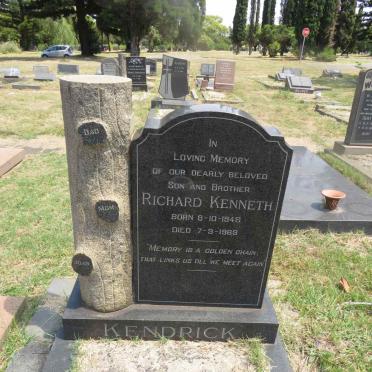 KENDRICK Richard Kenneth 1946-1969