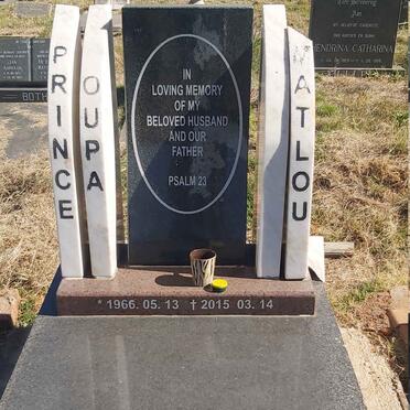 MATLOU Prince Oupa 1966-2015