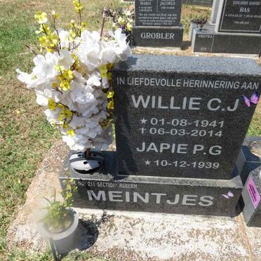 MEINTJES Willie C.J. 1941-2014 :: MEINTJES Japie P.G. 1939- 