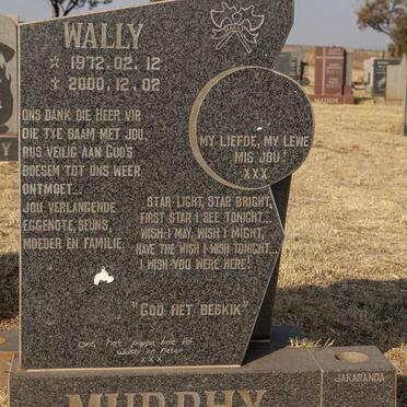 MURPHY Wally 1972-2000