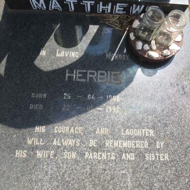 MATTHEWS Herbie 1956-1992 _2