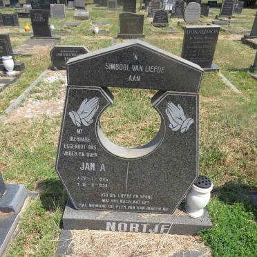 NORTJE Jan A. 1945-1994