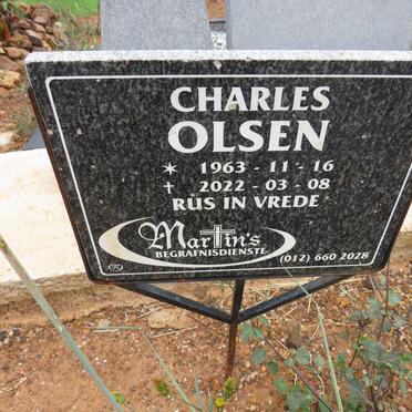 OLSEN Charles 1963-2022