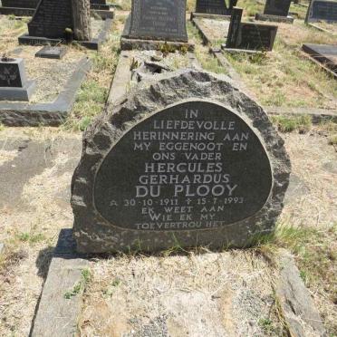 PLOOY Hercules Gerhardus, du 1911-1993