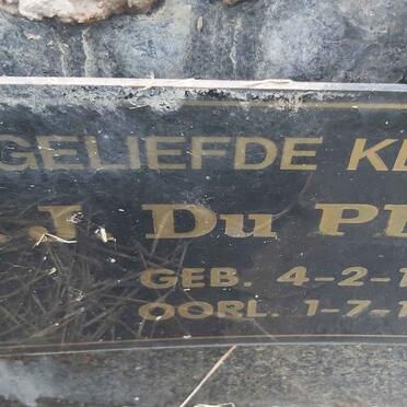 PLESSIS P.J., du 1943-1995