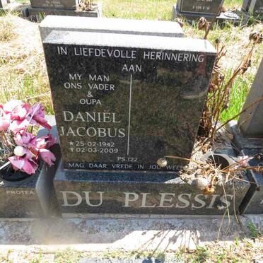 PLESSIS Daniel Jacobus, du 1942-2009