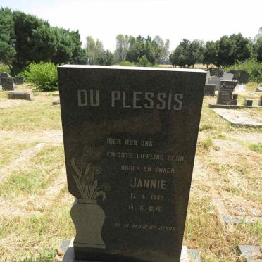PLESSIS Jannie, du 1945-1970