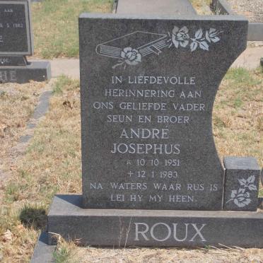 ROUX Andre Josephus 1951-1983