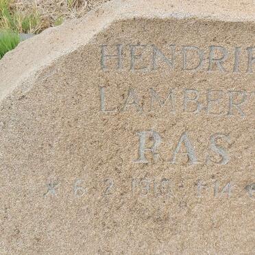 RAS Hendrik Lambert 1910-1977