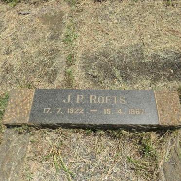 ROETS J.P. 1922-1967