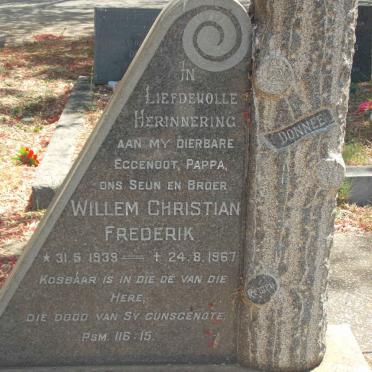 ROUX Willem Christian Frederik, le 1939-1967
