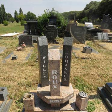 ROUX Willem Johannes 1971-1990