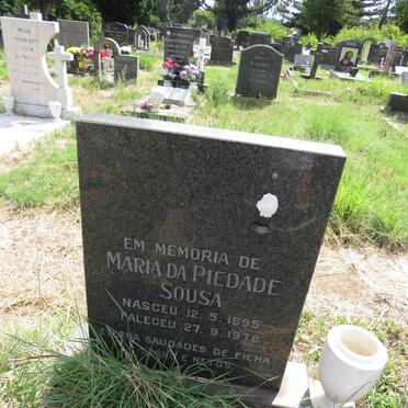 SOUSA Maria, da Piedade 1895-1978