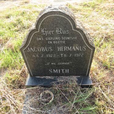 SMITH Jacobus Hermanus 1972-1972