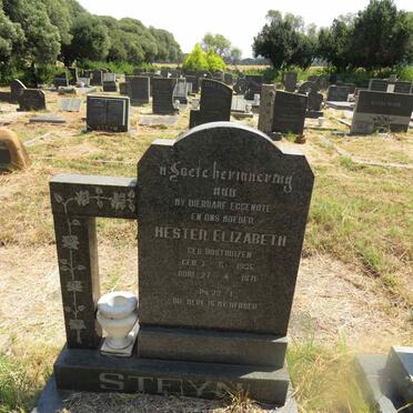 STEYN Hester Elizabeth nee OOSTHUIZEN 1935-1971