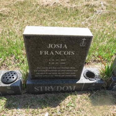 STRYDOM Josia Francois 1963-2000