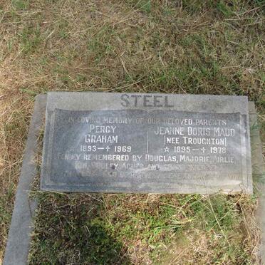 STEEL Percy Graham 1893-1969 & Jeanne Doris Maud TROUGHTON 1895-1978