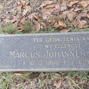 STEYN Marcus Johannes 1908-1974