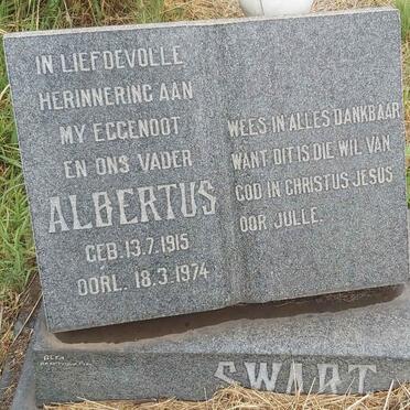 SWART Albertus 1915-1974