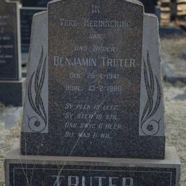 TRUTER Benjamin 1941-1969
