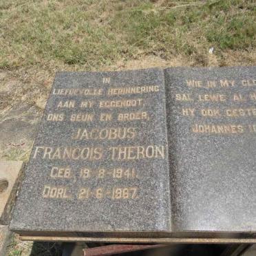 THERON Jacobus Francois 1941-1967