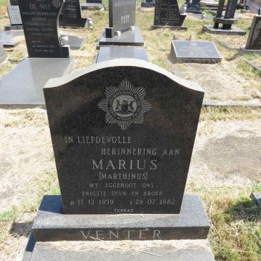 VENTER Marthinus 1959-1982