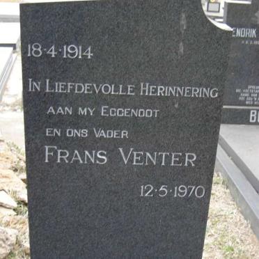 VENTER Frans 1914-1970