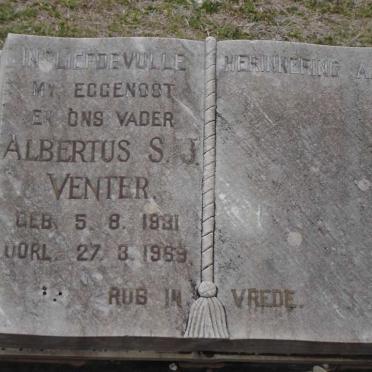 VENTER Albertus S.J. 1931-1969