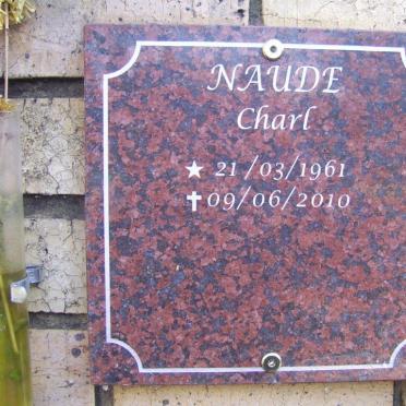 NAUDE Charl 1961-2010