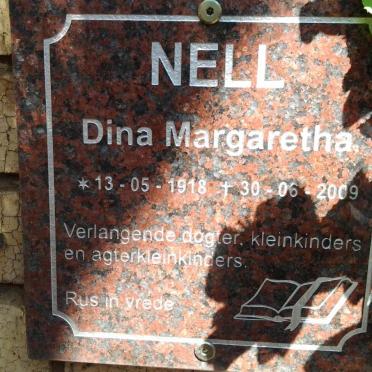 NELL Dina Margaretha 1918-2009