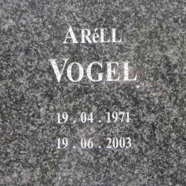 VOGEL Arell 1971-2003