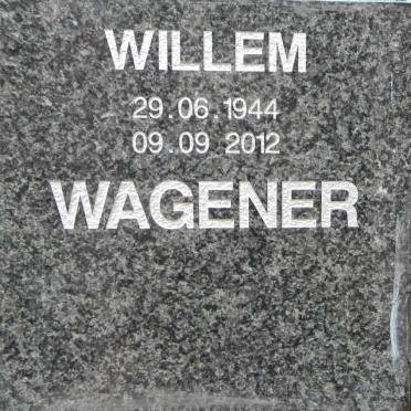 WAGENER Willem 1944-2012