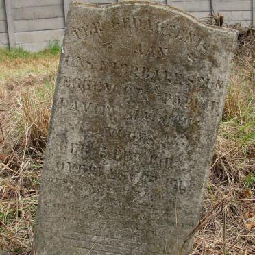 VOGES David Jacobus -1914