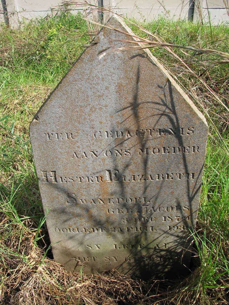 SWANEPOEL Hester Elizabeth nee JACOBS 1879-1939