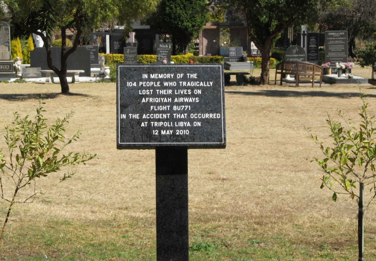 2. Afriqiyah Airways Flight 8U771 Memorial
