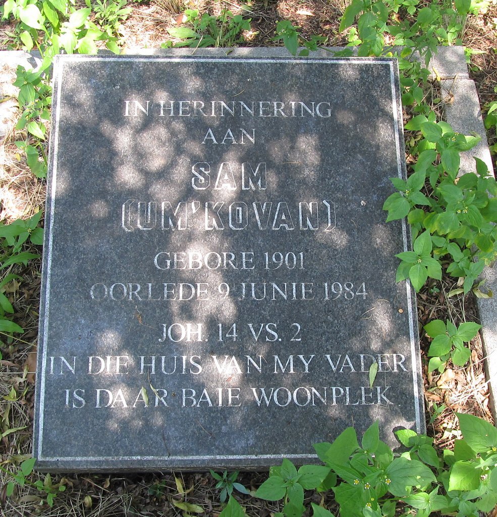 VISAGIE Sam 1901-1984