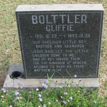BOLTTLER Cliffie 1991-1993