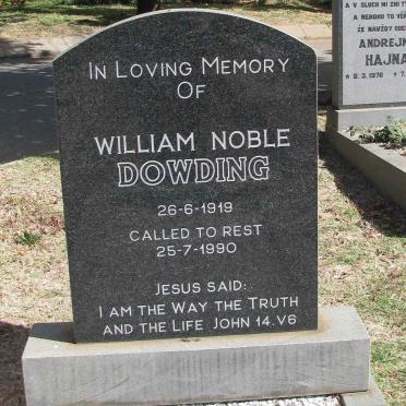 DOWDING William Noble 1919-1990