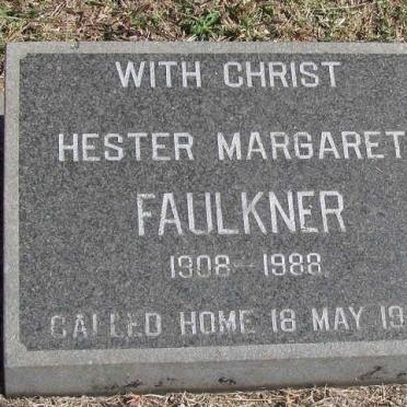 FAULKNER Hester Margaret 1908-1988