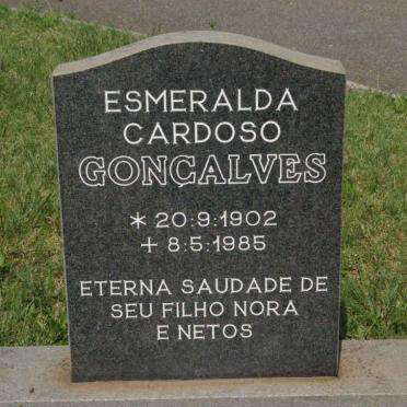 GONCALVES Esmeralda Cardoso 1902-1985