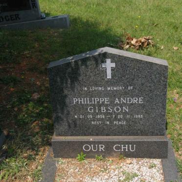 GIBSON Philippe Andre 1956-1985