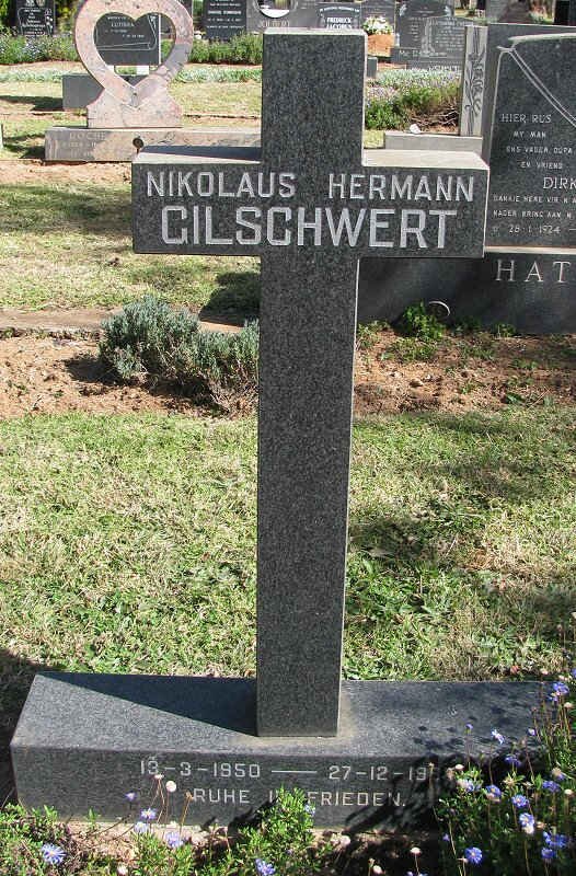 GILSCHWERT Nikolaus Herman 1950-19??