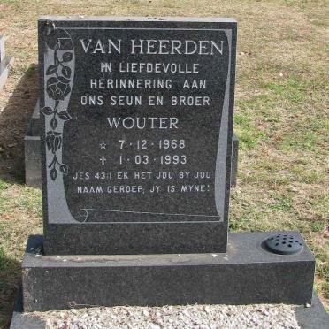 HEERDEN Wouter, van 1968-1993