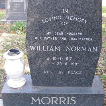 MORRIS William Norman 1917-1985