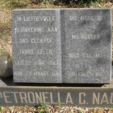 NAUDE Petronella C. 1909-1988