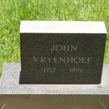 VRYENHOEF John 1912-1991