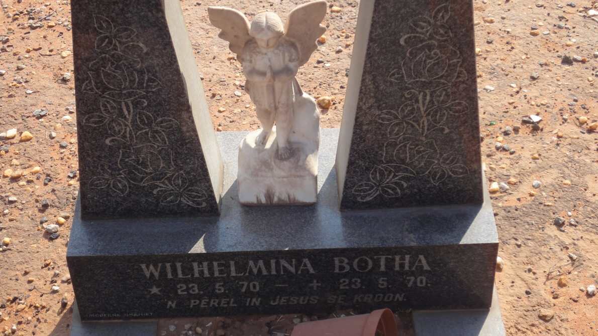BOTHA Wilhelmina 1970-1970