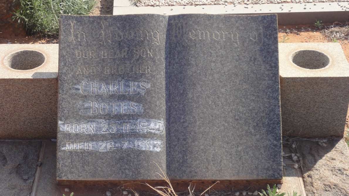 BOTES Charles 1940-1963