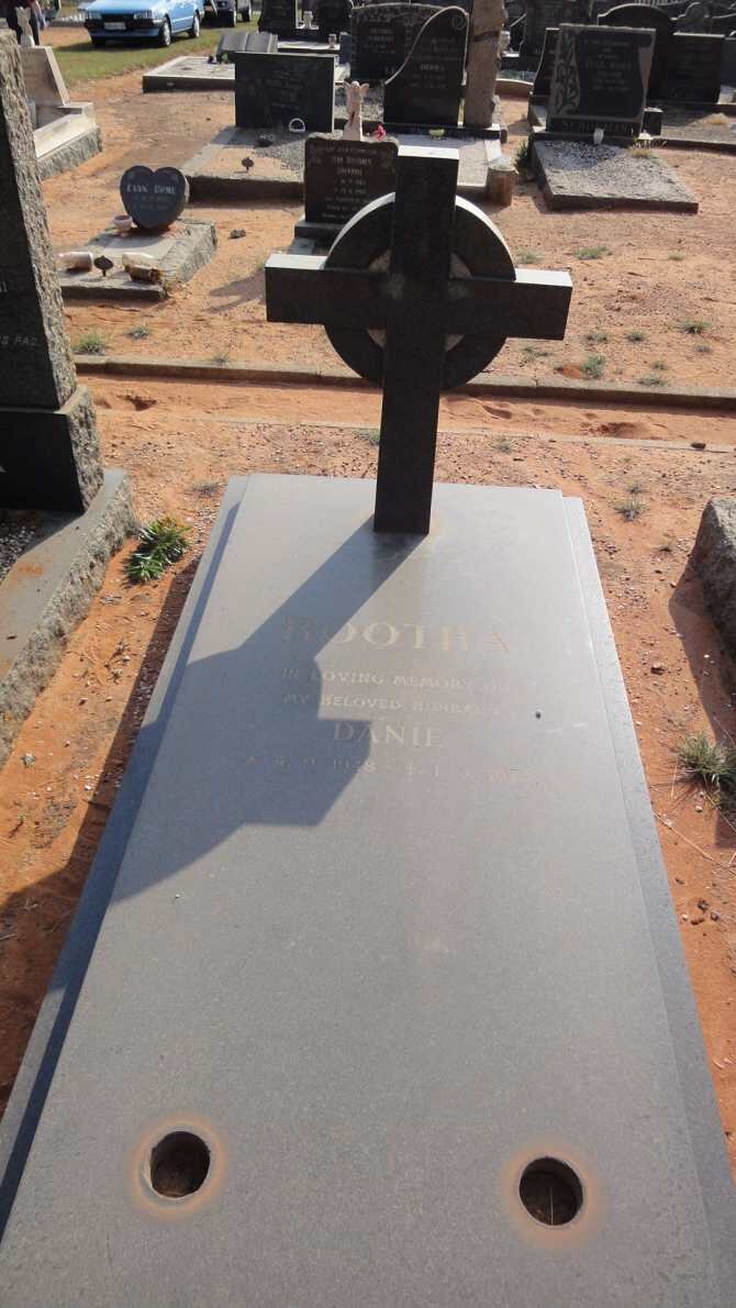 BOOTHA Danie 1948-1973