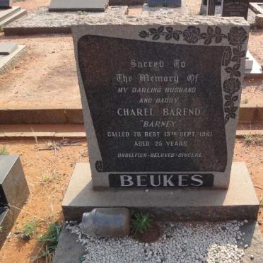 BEUKES Charel Barend -1961